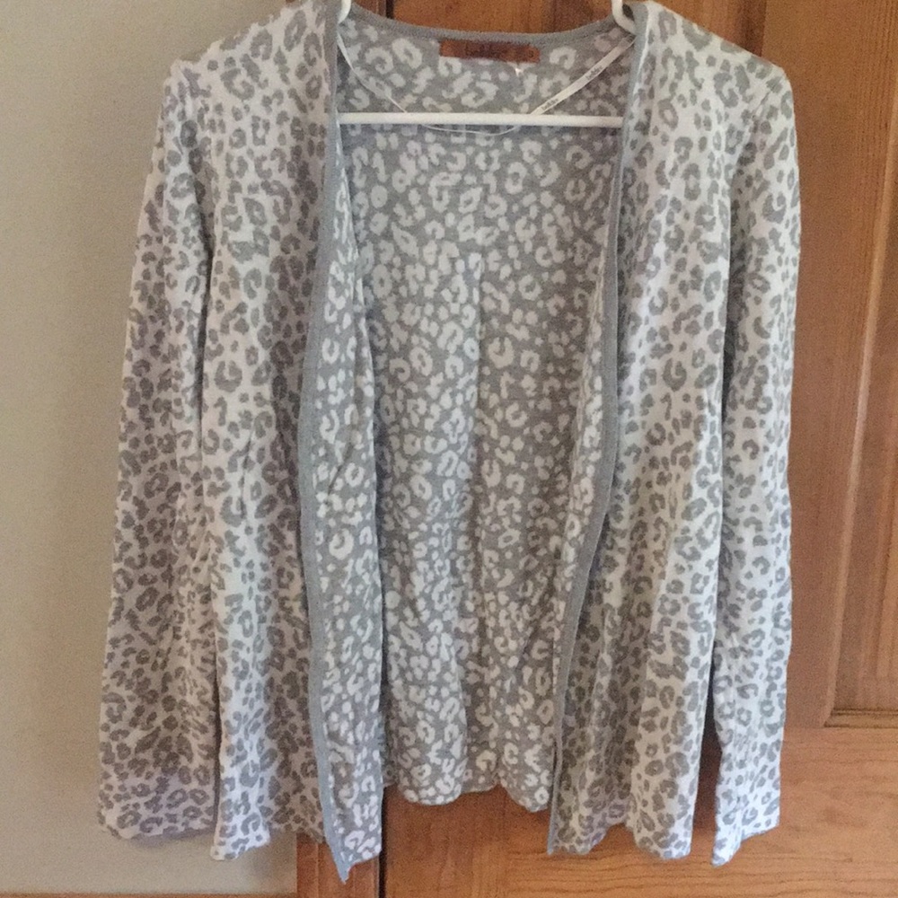 Leopard Print Cardigan